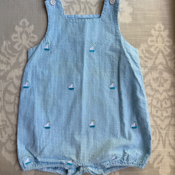 Sailboat Romper (12 months) - Picture 4 of 4